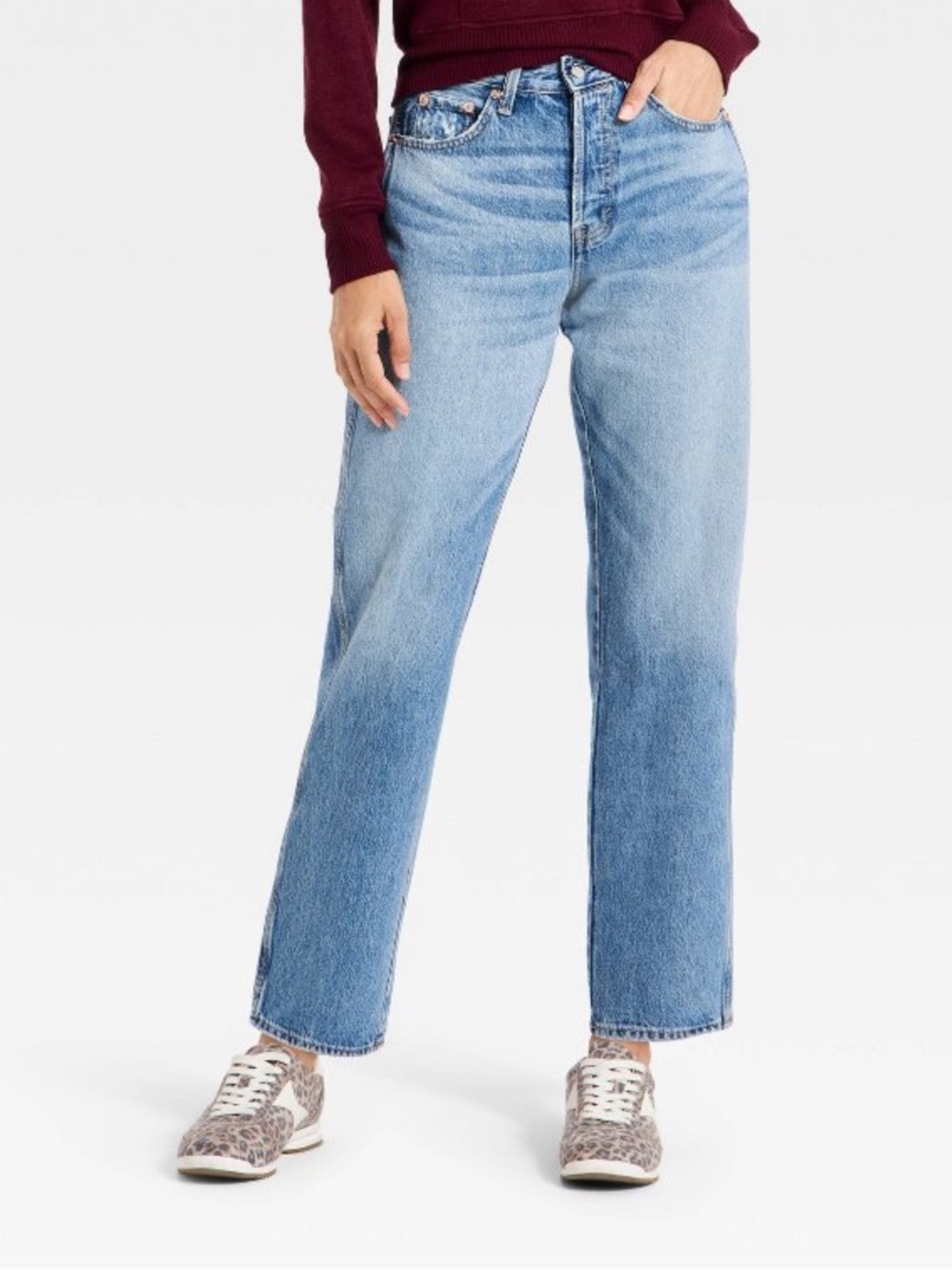 Universal Thread Mid-Rise Boyfriend Jean